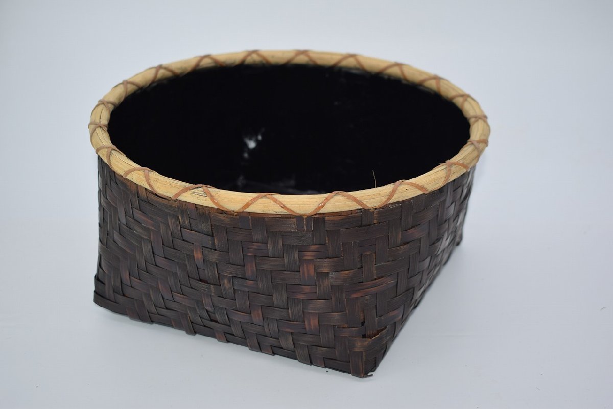 茶道具 油竹 炭斗 炉用 利休好 茶道 05-7304 高品質，低価 【公式通販】
