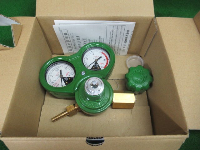 ♪　溶断用圧力調整器　酸素用　レギュレーター　SS-OX-E　ヤマト産業　YAMATO　未使用品　展示品　成田店　nn3186