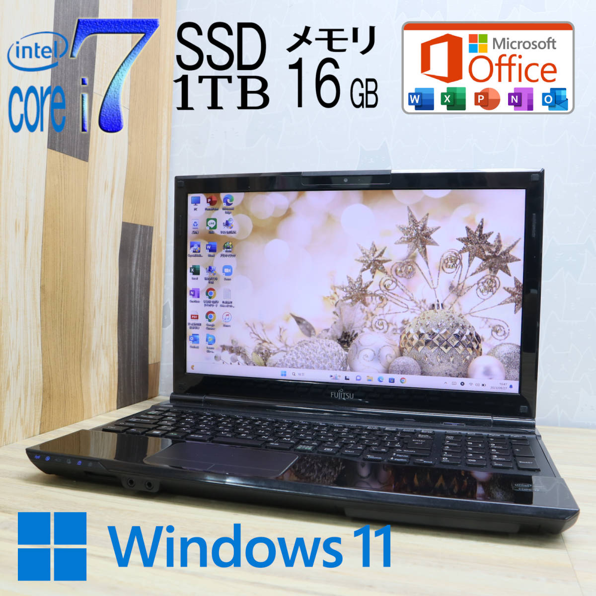 なんと！新品SSD1TB Core ☆中古PC 最上級4コアi7！新品SSD512GB 