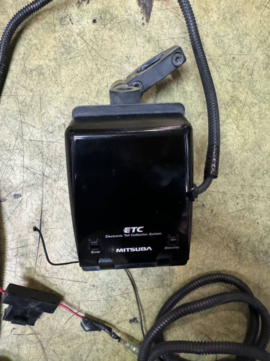 MITSUBA MSC-BE61W 二輪車用ETC車載器 アンテナ分離型ETC車載器 MSC-BE61W
