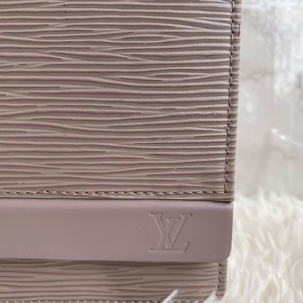 ○1円〜 美品/廃盤 LOUIS VUITTON ルイヴィトン ビアリッツ エピ リラ 