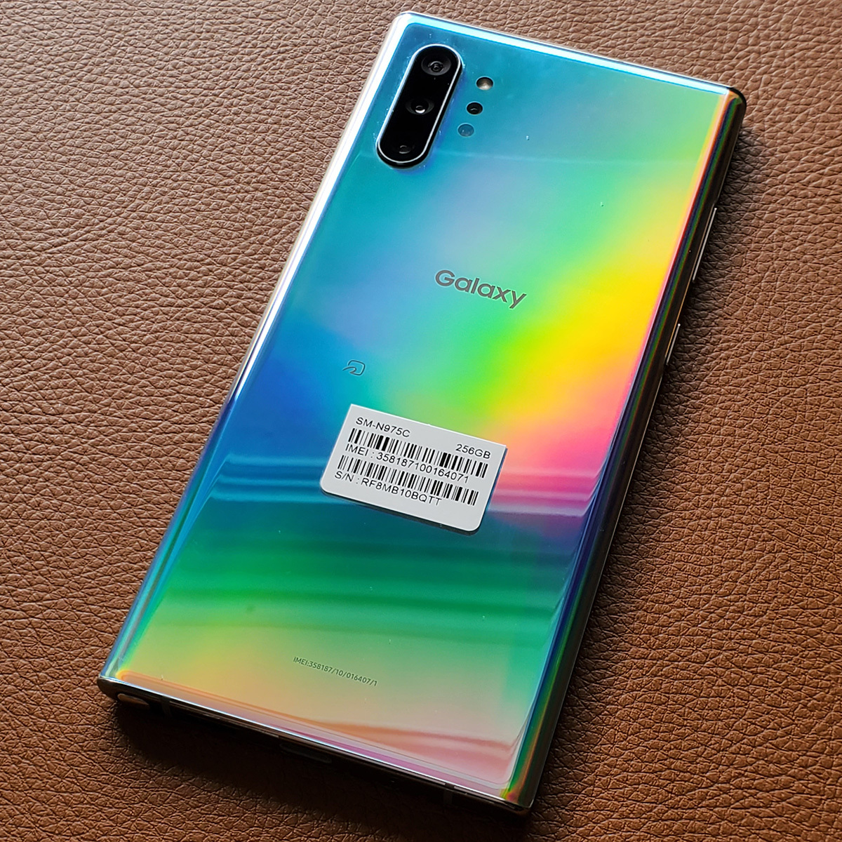 Note10+ Galaxy SM-N975C 楽天モバイル オーラグロー 楽天版 256GB