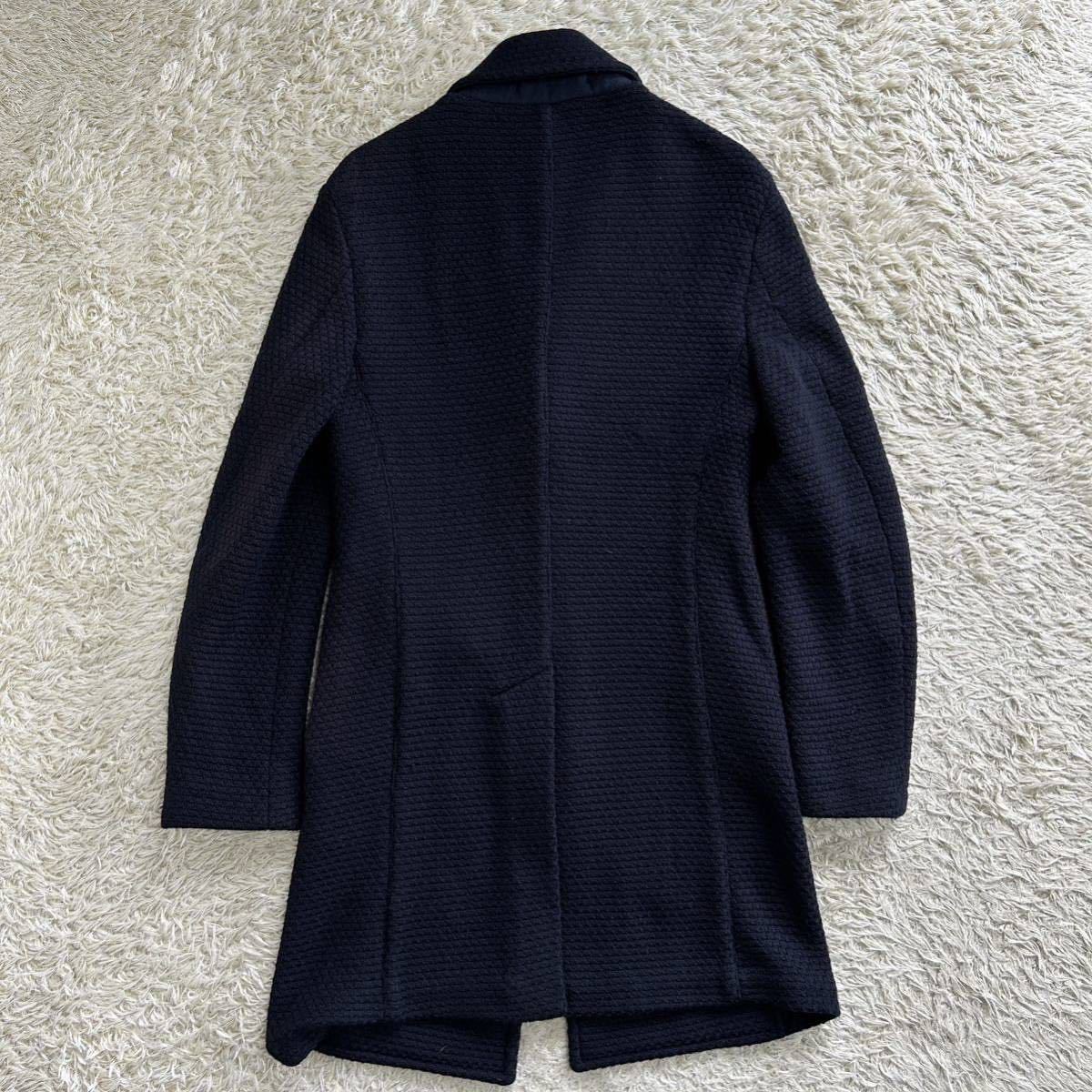 極美品 最高級!! ラルディーニ LARDINI チェスターコート ロング 極美品 最高級!! ラルディーニ LARDINI チェスターコート ロング