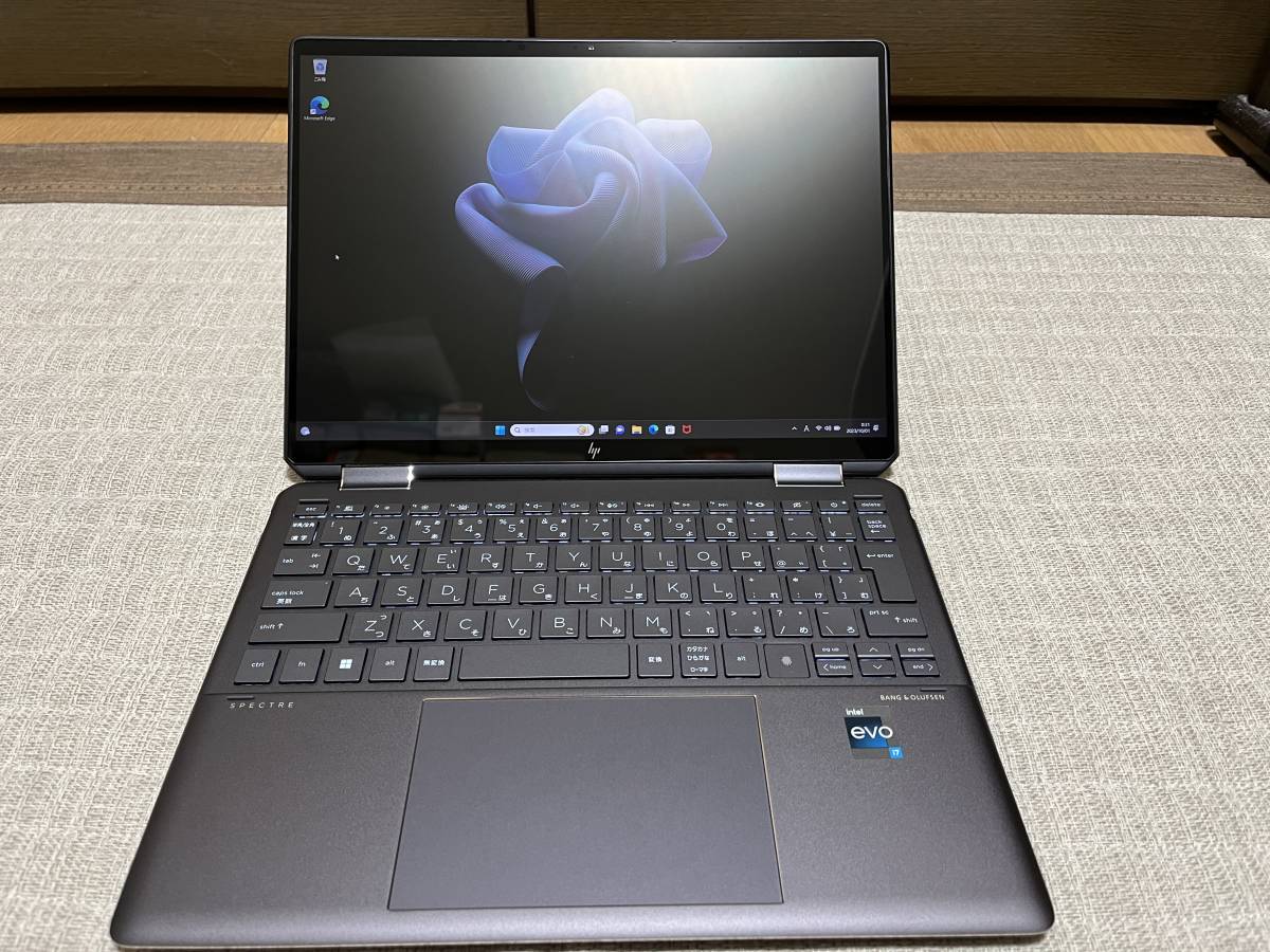 【美品】HP Spectre x360 14-ef0055TU 2-in-1ノートPC i7-1255U RAM16GB SSD 512GB Windows11 Pro【i7搭載】
