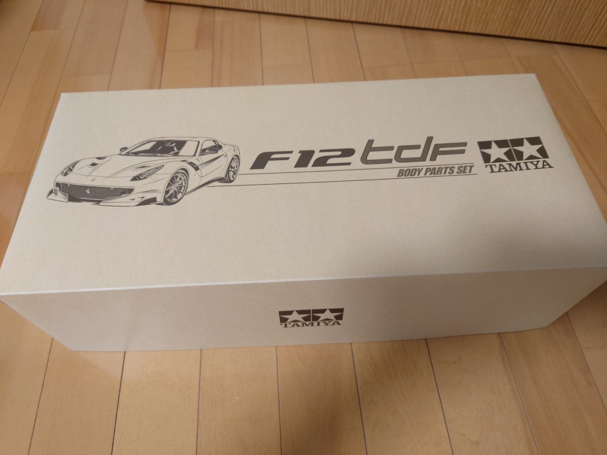 タミヤ1/10RC フェラーリF12tdfスペアボディセット フェラーリ F12tdf