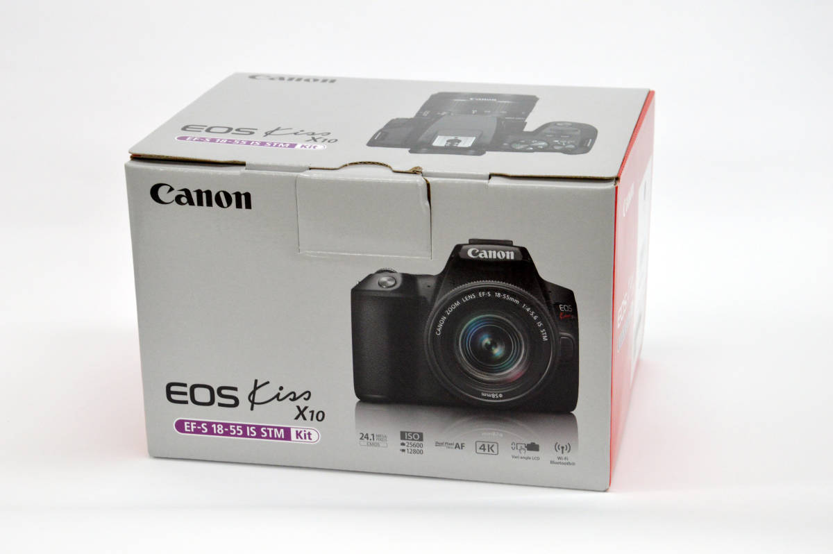 EOS Kiss X10（ブラック）EF-S18-55 IS STM レンズキット(ボディは未 