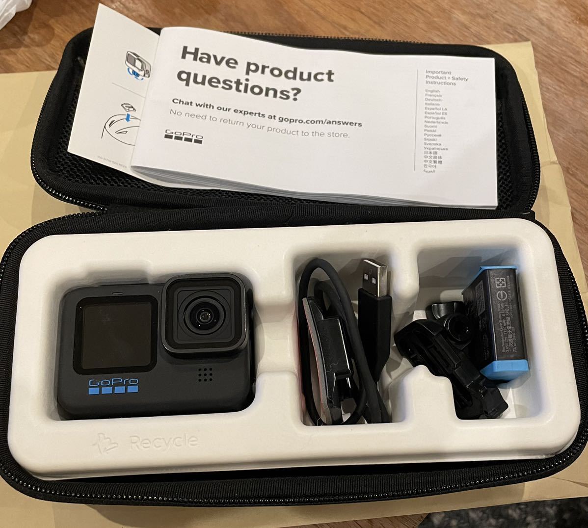 GoPro HERO 10 BLACK 中古品　ゴープロ ウェアラブルカメラ 