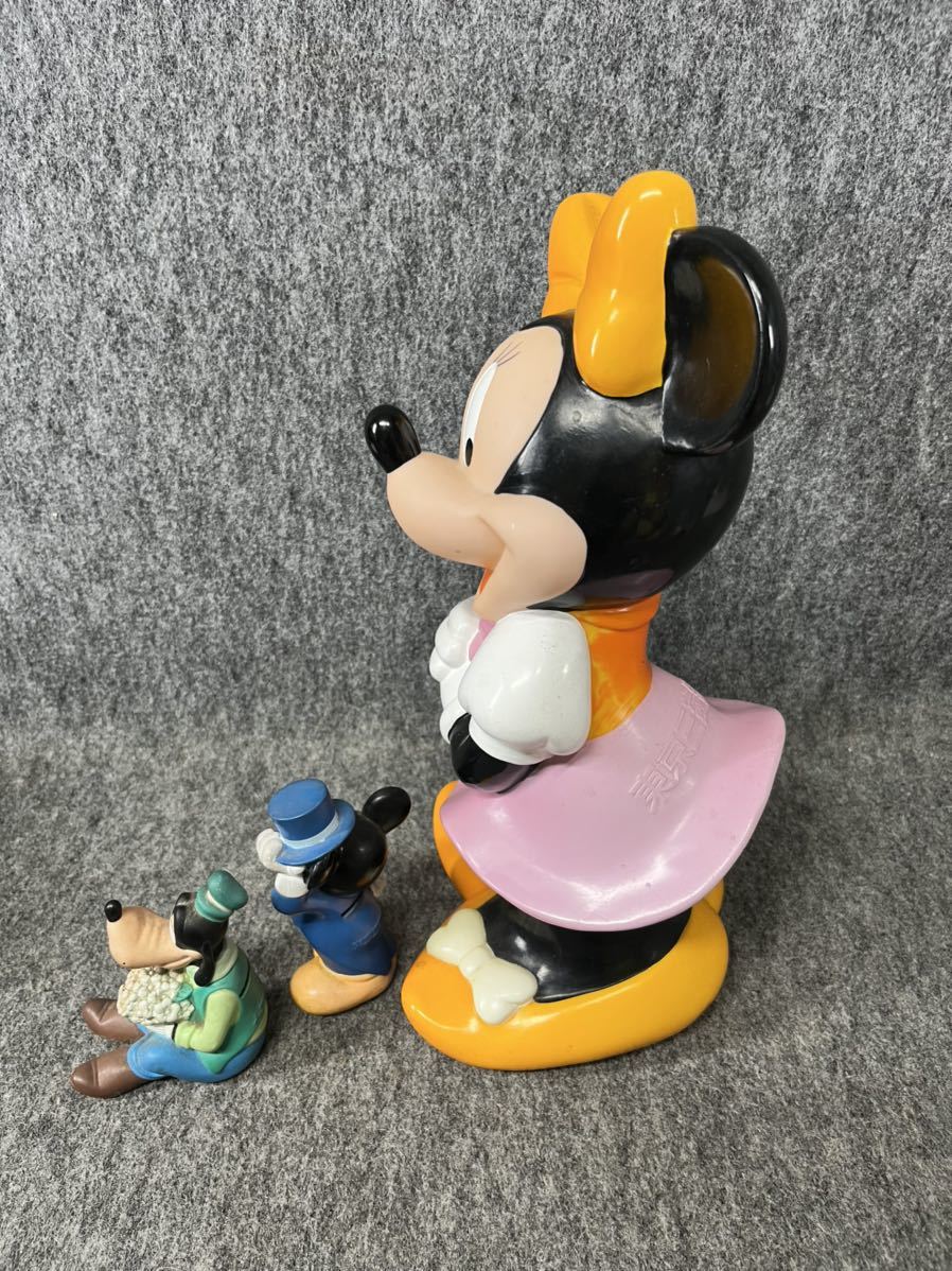 東京三菱銀行 ディズニー ミッキーマウス 特大ミニーマウス グーフィー 