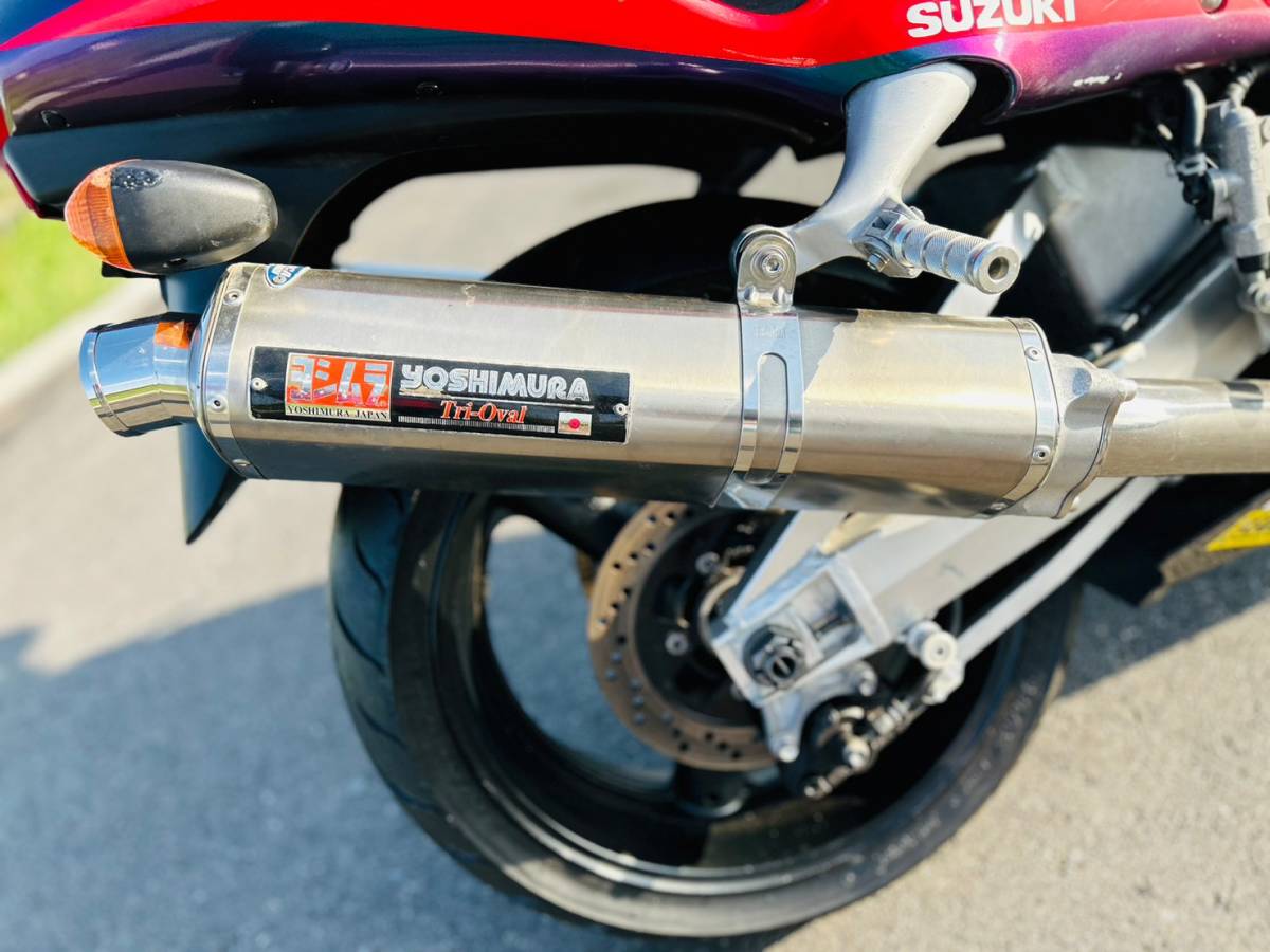 スズキ GSX1300R ハヤブサ 11,524km 平成14年 ヨシムラ マフラー付き