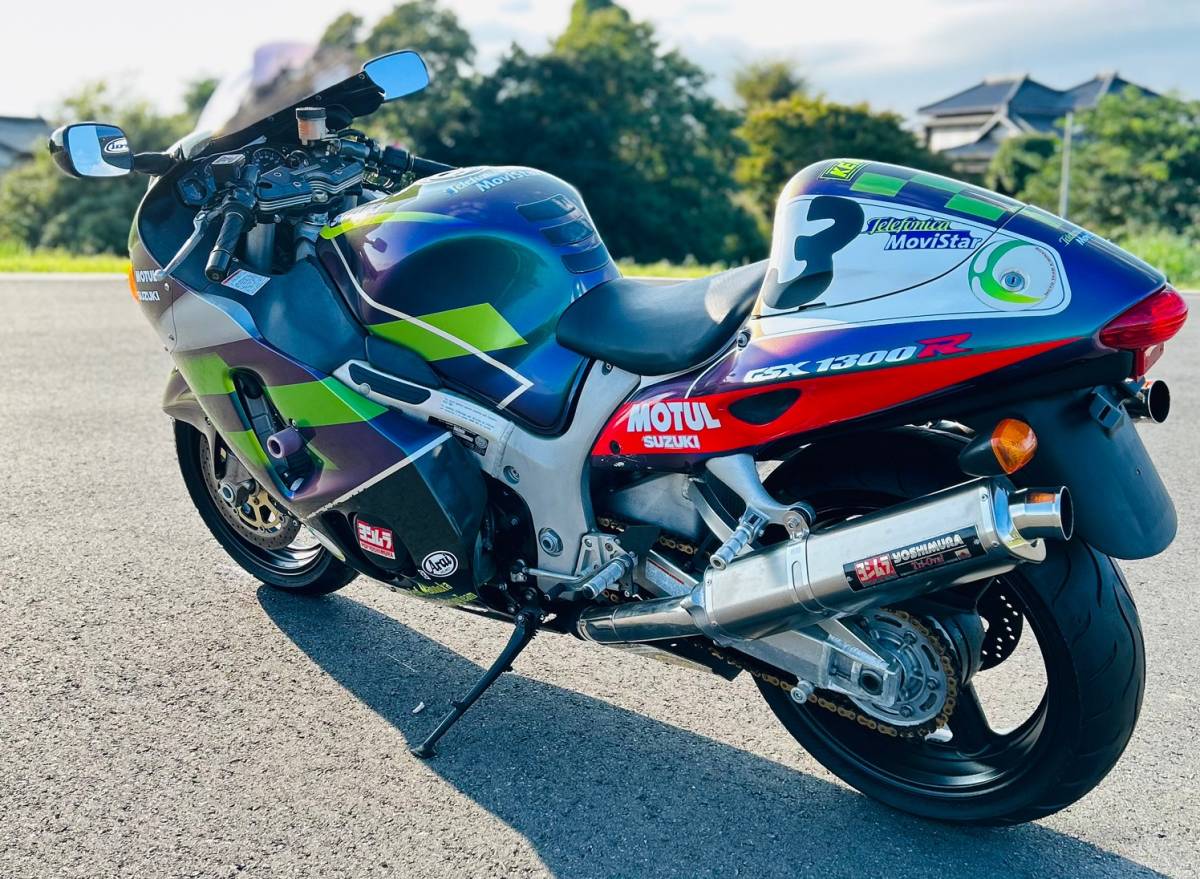 スズキ GSX1300R ハヤブサ 11,524km 平成14年 ヨシムラ マフラー付き