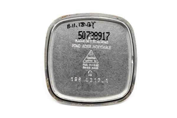 【美品】オメガ デビル クォーツ【196.0317.1】デイト【稼働品】メンズ 894 OMEGA De Ville QZ Cal.1430 Ref.196.0317.1 オメガ デビル デイト