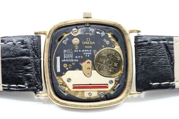 894 OMEGA De Ville QZ Cal.1430 Ref.196.0317.1 オメガ デビル デイト