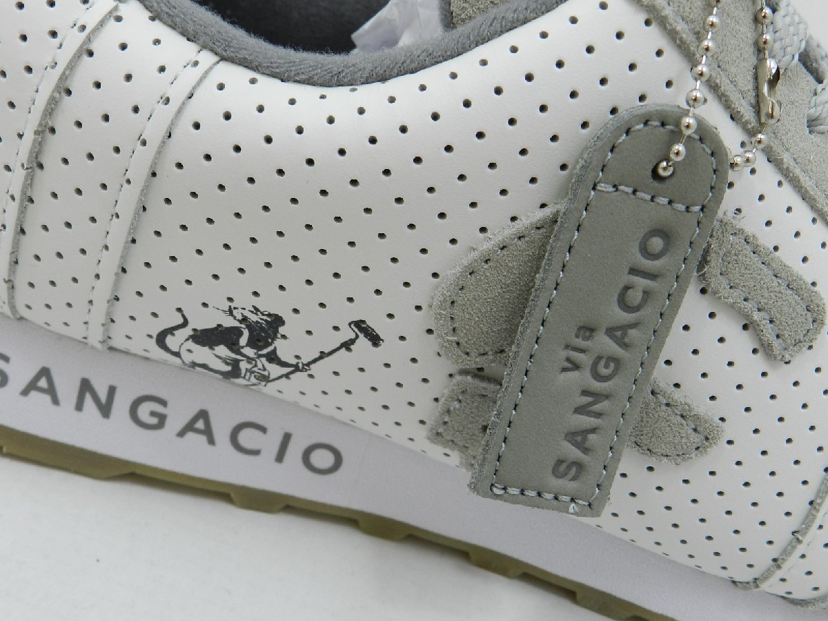 タグ付/未使用】サンガッチョ バンクシーコラボ スニーカー 27.5cm  