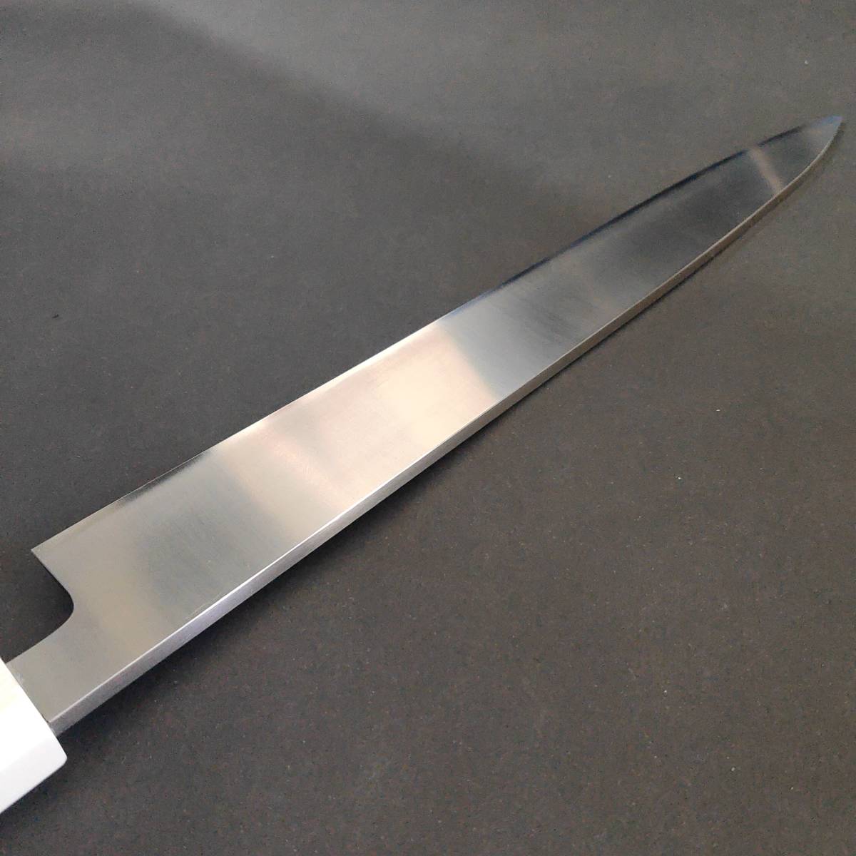 新品】仕上げステン本焼V金10号柳刃包丁270mm モダンマーブルレジン和