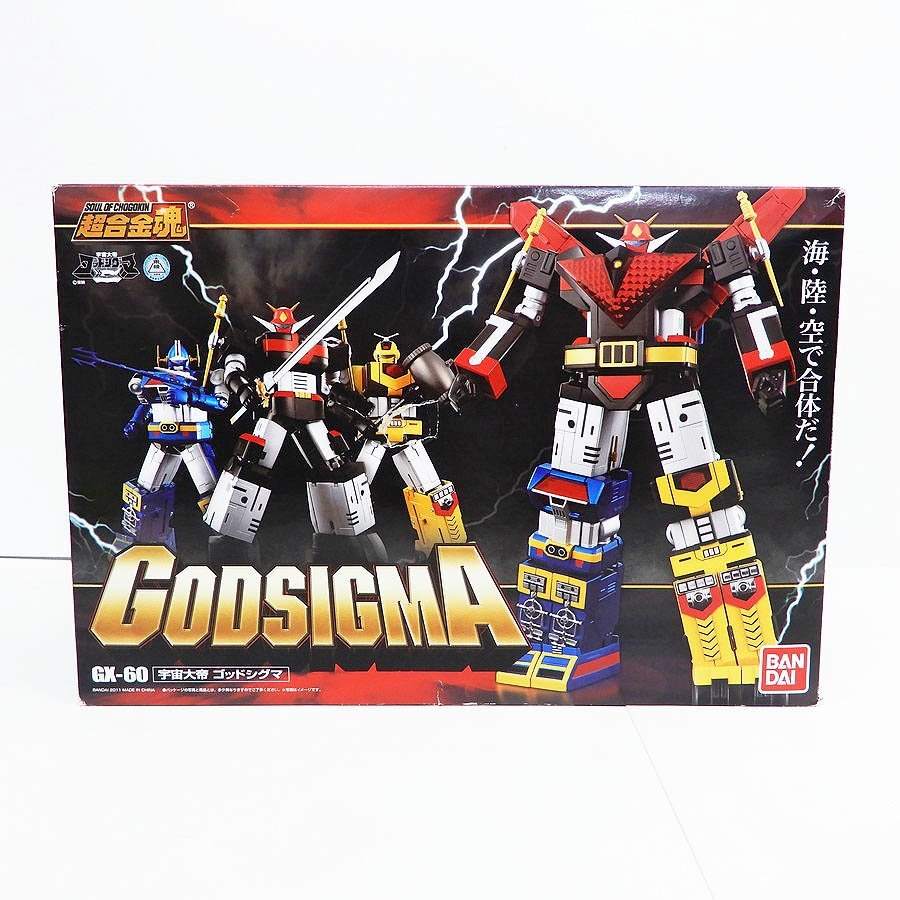 BANDAI/バンダイ 超合金魂 GX-60 宇宙大帝ゴッドシグマ [X7931] 超合金