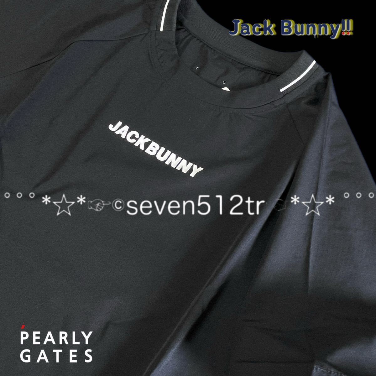 本物 新品 38487136 PEARLY GATESパーリーゲイツ/ジャックバニー 6(サイズLL)超人気 最新2wayストレッチ半袖スニード 今の時期に最高です！