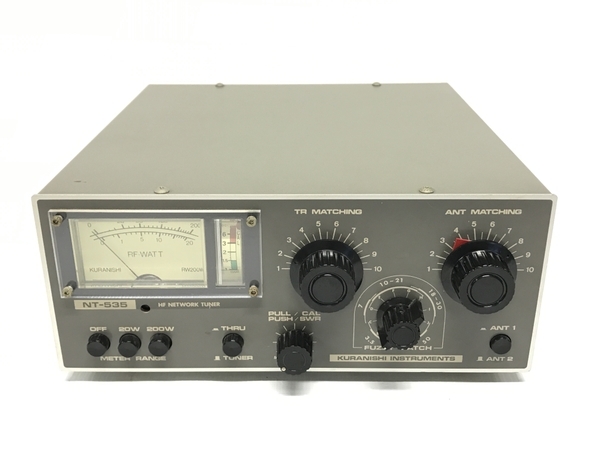クラニシ NT-535 HF⁄50MHz 200W アンテナチューナーSWR計 クラニシ NT