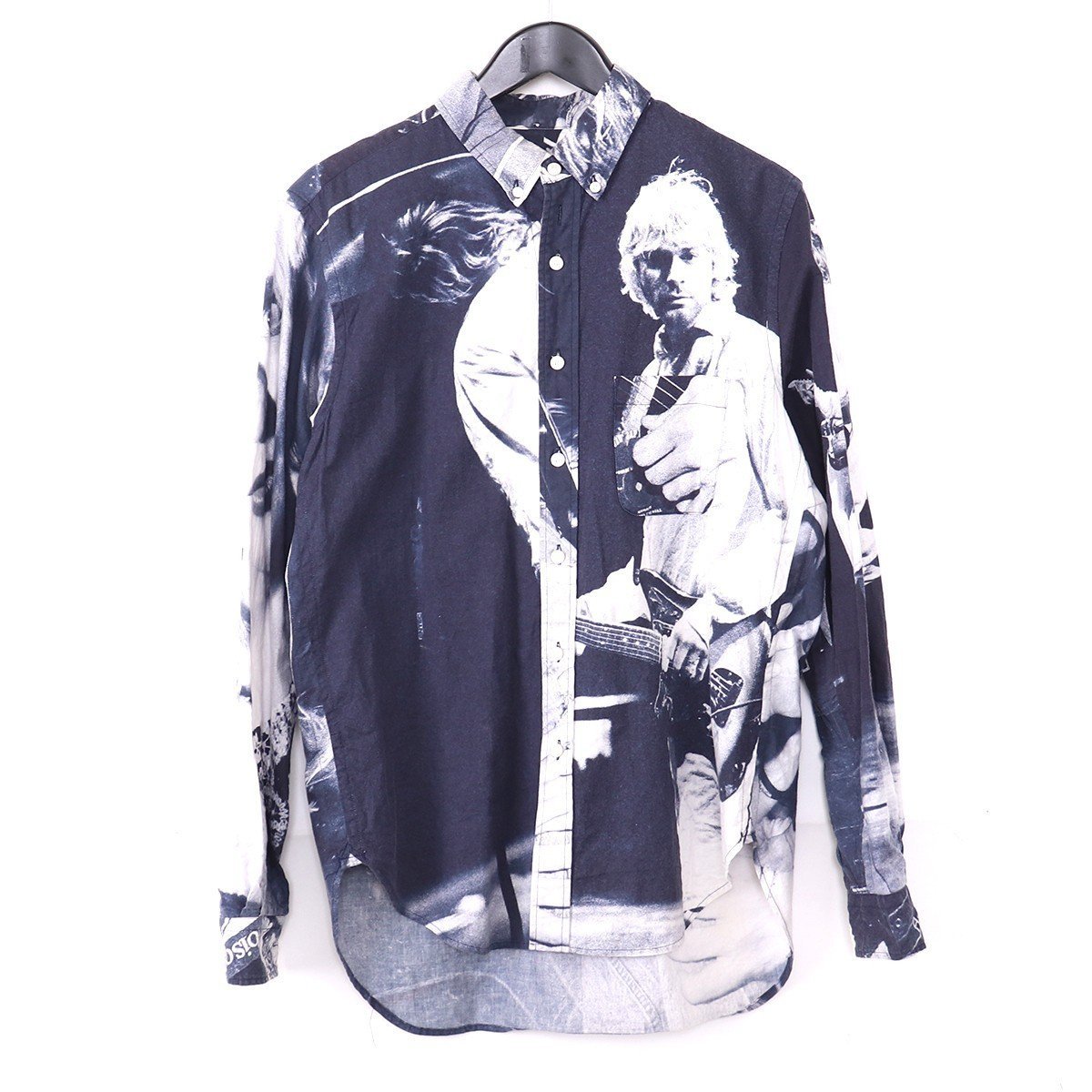 TAKAHIRO MIYASHITA the Soloist. 19SS 長袖シャツ サイズ48 ネイビー ss 0002SS19 タカヒロミヤシタザソロイスト