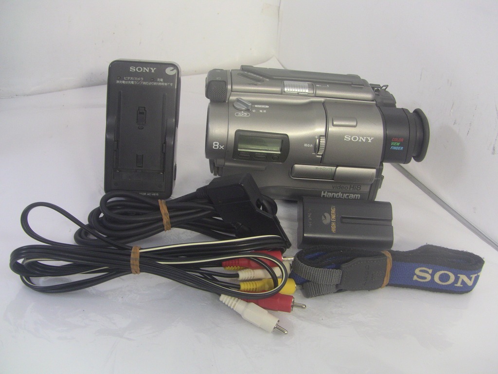 SONY CCD-TR1 Handycam Hi8 Video | 8倍ズーム Sony ハンディカム