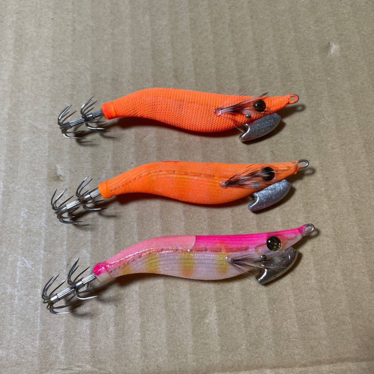 送料無料　ヤマシタ　ナオリー2.2B　3個　ツツイカ　ヤリイカに