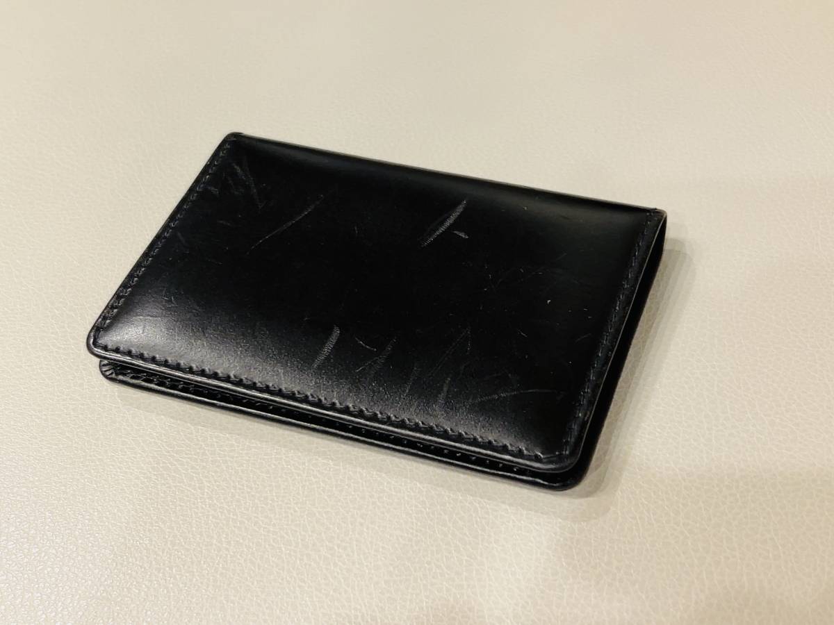 ホワイトハウスコックス Whitehouse Cox ブライドルレザー 名刺入れ