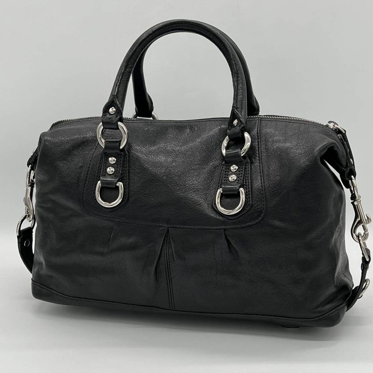 美品】COACH コーチ アシュレイ サッチェル ハンドバッグ トートバッグ 