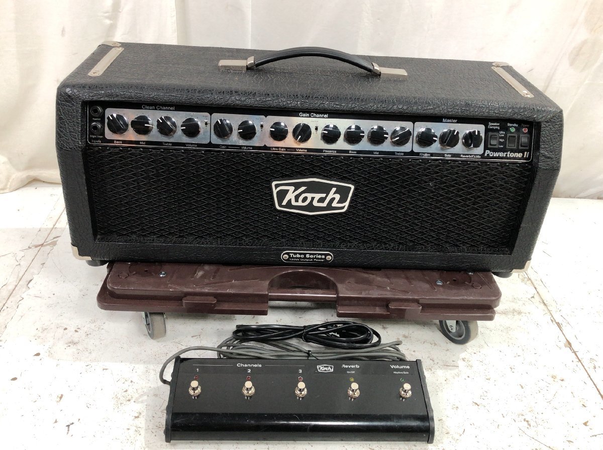 Koch コッホ POWER TONE Ⅱ 120w ヘッドアンプ フットペダル 付属 E093B364の入札履歴 - 入札者の順位 | Koch コッホ POWERTONE Ⅱ 120w ヘッドアンプ | ギター用アンプ | Ffnrlv