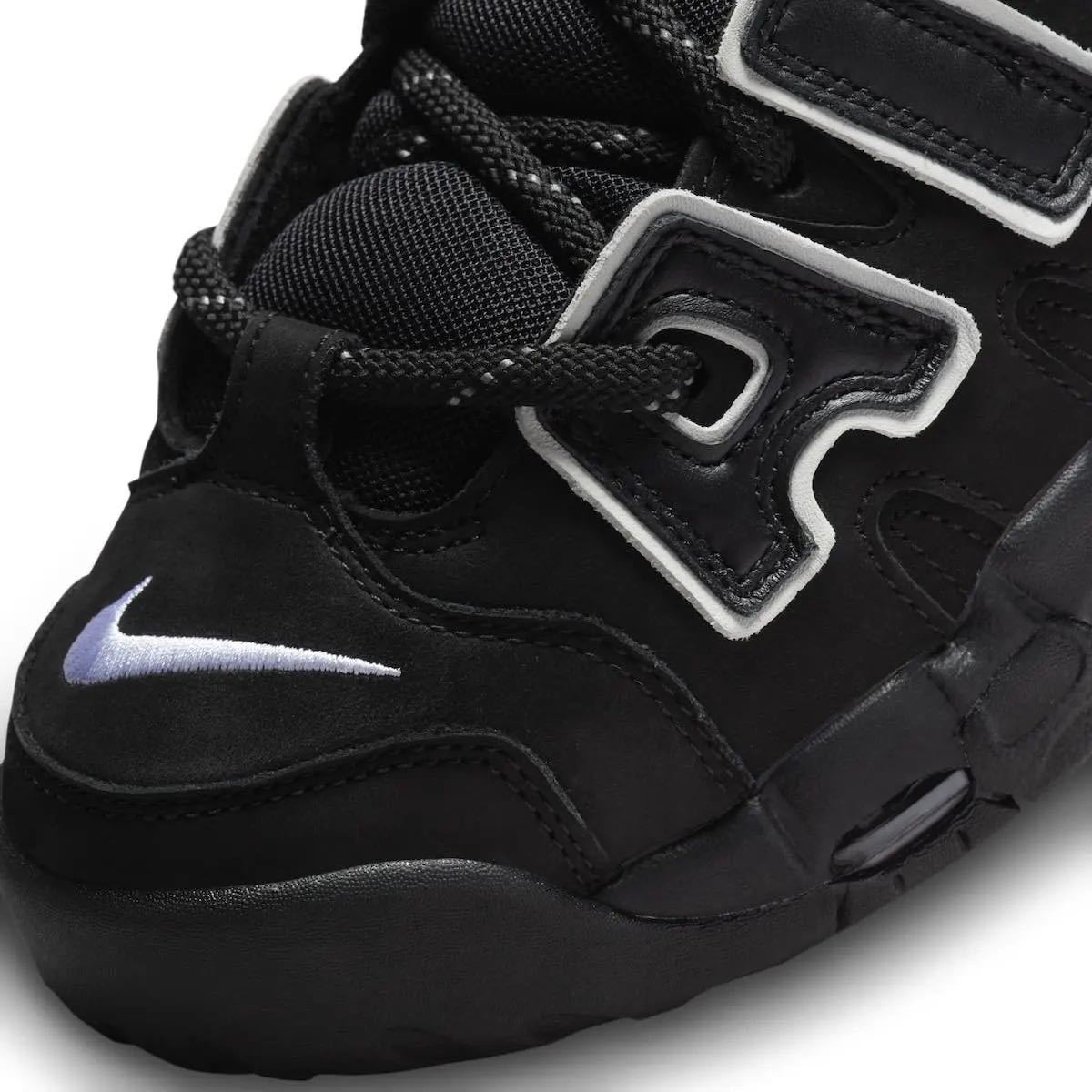28cm AMBUSH × Nike Air More Uptempo Low Black / White US10 アン 
