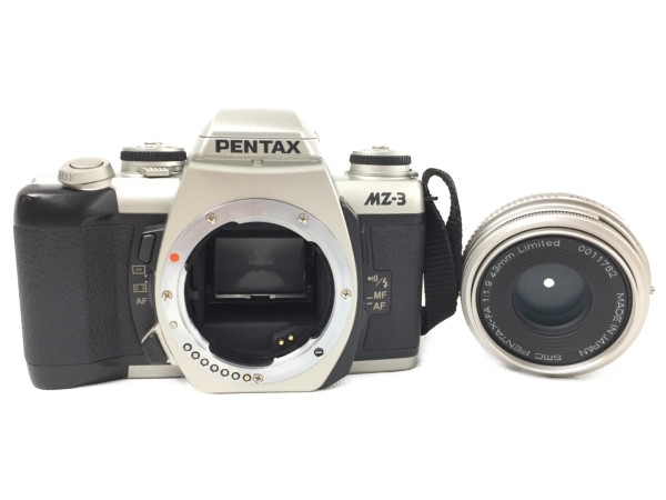カメラ PENTAX MZ-3 フィルムカメラ と43mm f1.9レンズ