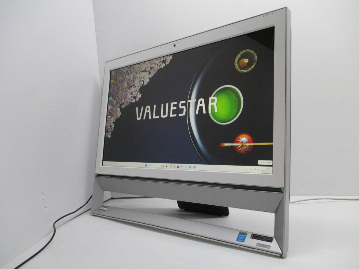 ★最強Core i7!ハイブリッドSSHD1TB!早い者勝ち即決あり!大画面大迫力21.5フルHDワイド!NEC VS570/S★Win11 Core i7 4510U ブルーレイ 