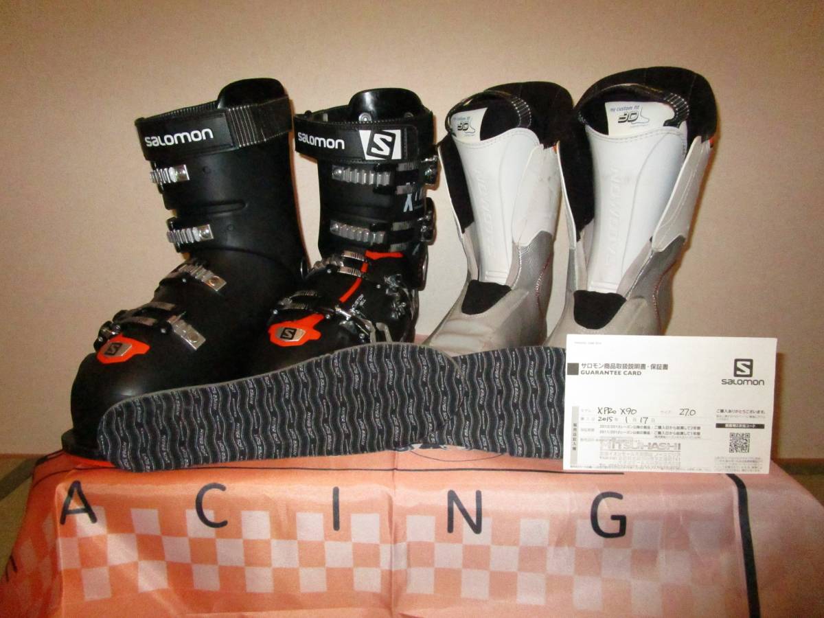 中古・送料無料】salomon XPRO X90 27cm【サロモンスキーブーツ
