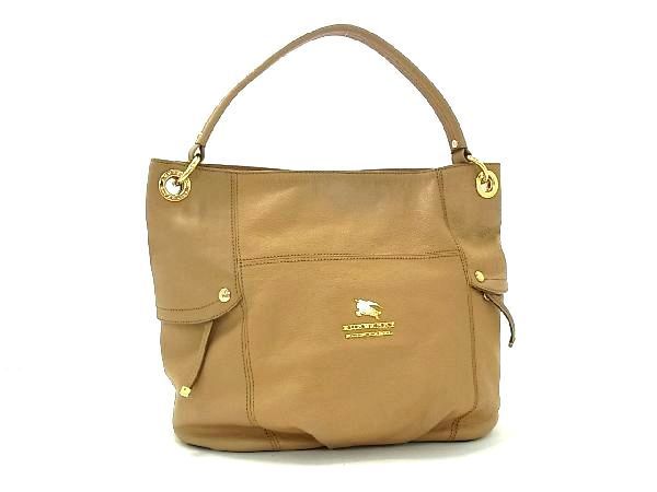 1円 BURBERRY バーバリーブルーレーベル レザー ワンハンドル 