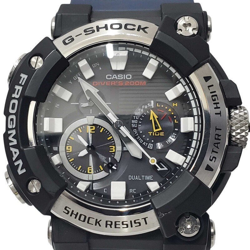 CASIO MASTER OF G G-SHOCK FROGMAN GWF-A1000-1A2JF 中古 美品 ジーショック フロッグマン 電波ソーラー I2310K86