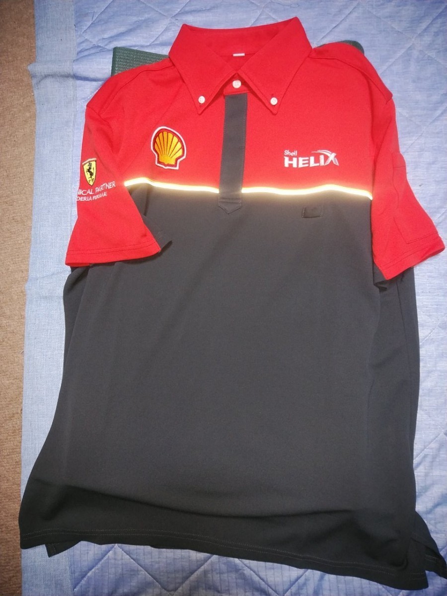 ☆昭和シェル石油スタッフ用ポロシャツ新品☆LLサイズ。