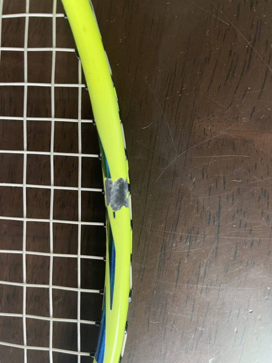 ヨネックスバドミントンラケット アストロクス77 イエロー アストロ