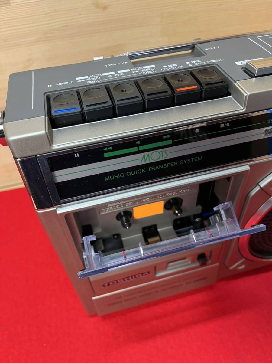 A03 デッドストック RT-3300D 昭和レトロ TOSHIBA 東芝 ラジカセ 箱