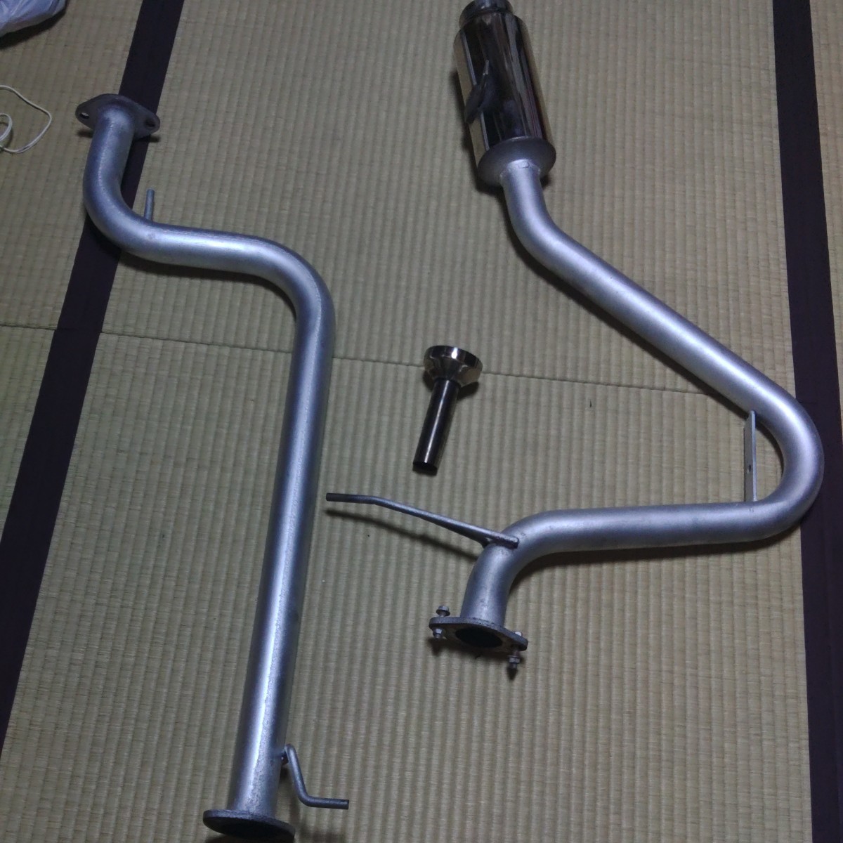 希少 RS-R EXHAUST MAGIC 廃盤 砲弾 マフラー L502 ミラ 社外 2ピース 