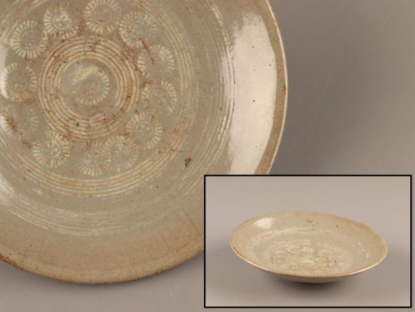  古美術 朝鮮古陶磁器 高麗青磁 白象嵌 皿 時代物 極上品 初だし品 C2136(高麗)｜売買されたオークション情報、yahooの商品情報をアーカイブ公開 - オークファン 高麗