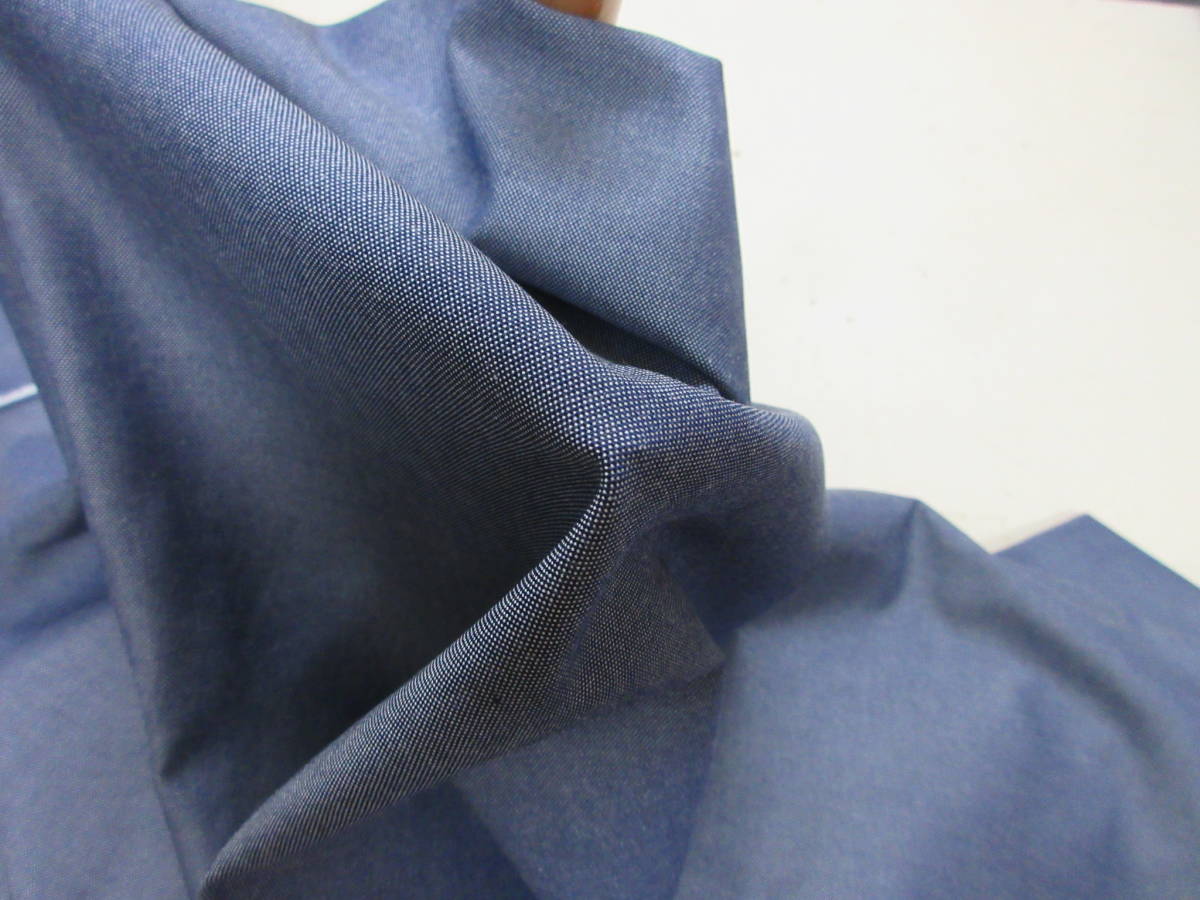 ★蔵出/22780☆コットンダンガリーブルー5M★_1