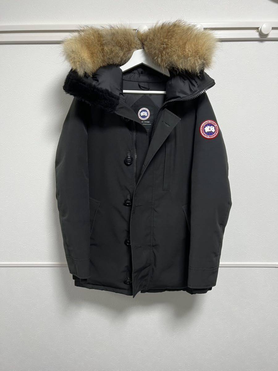 ジャスパー GOOSE ブラック JASPER CANADA Sサイズ | 黒 カナダグース 