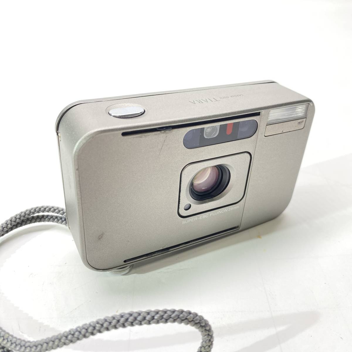 1円～ 6T710923004 Fujifilm 富士フィルム フィルムカメラ Cardia mini TIARA カメラ 撮影機器 前面フタ破損 動作未確認