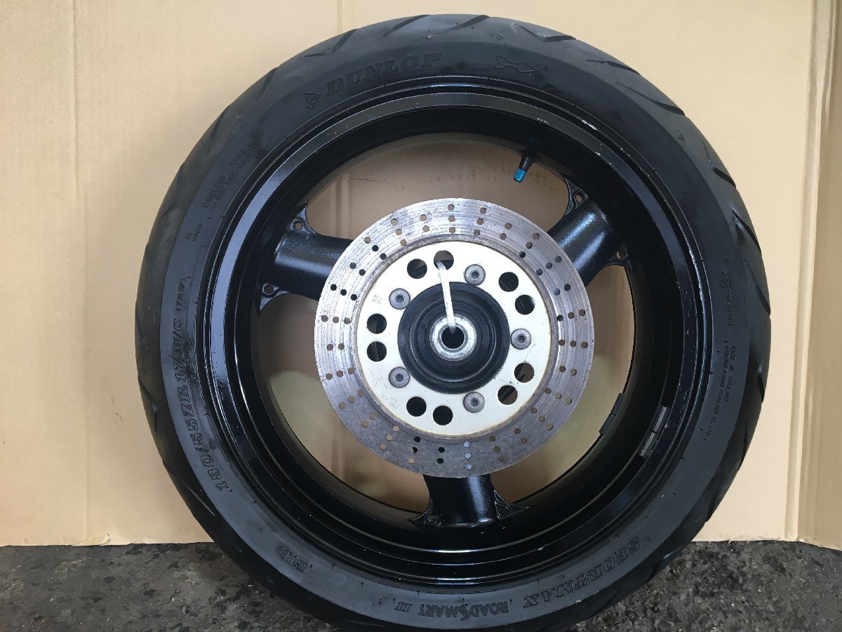あま Kawasaki ZRX1100 ZRT10C リアホイール ディスク付 レストア 組み換え