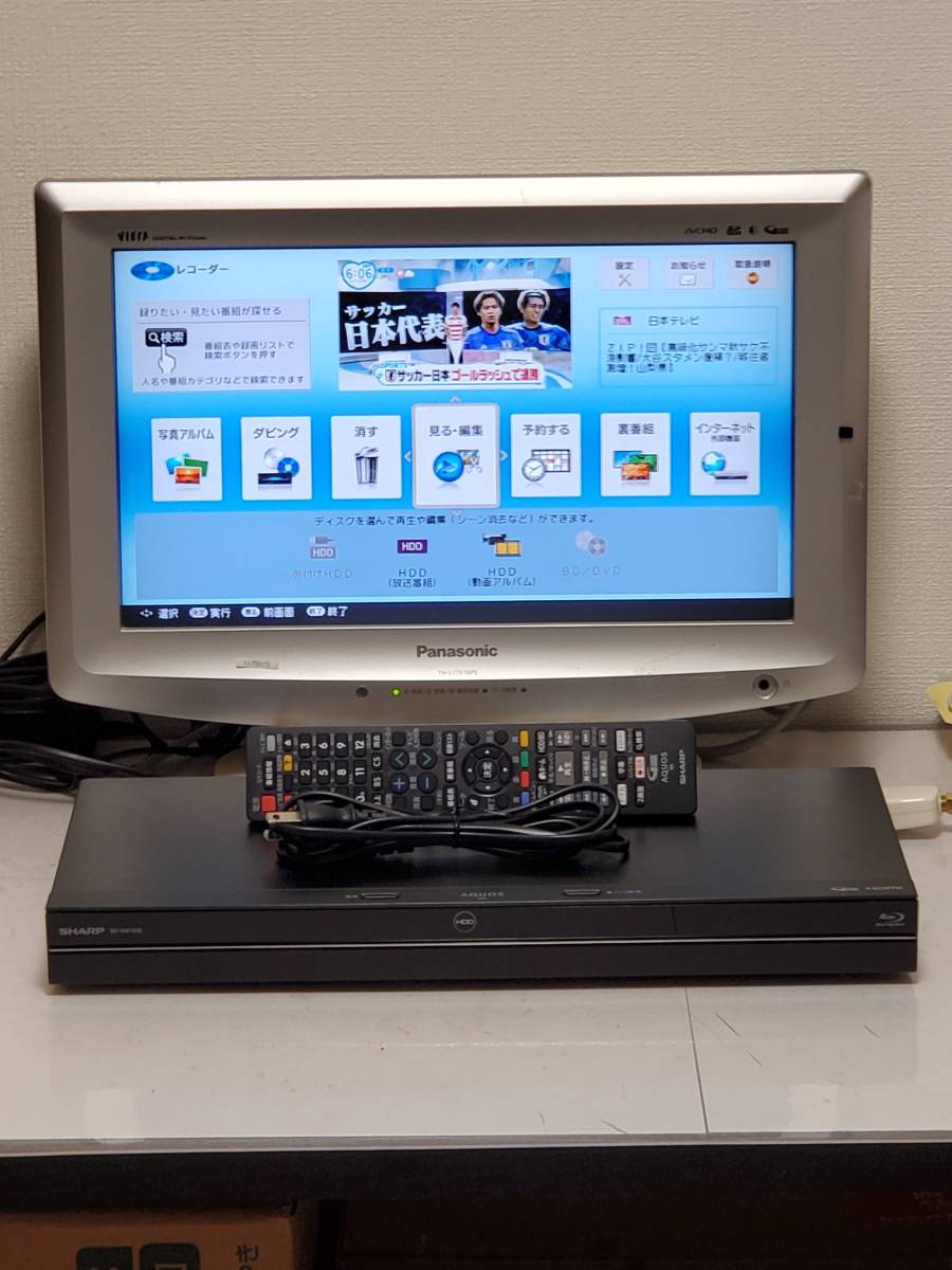 SHARP AQUOS BDレコーダー BD-NW1200 2018年製 整備品 SHARP SHARP