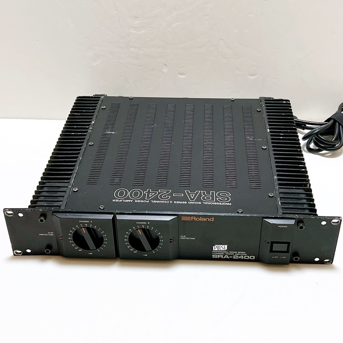 Roland ローランド ステレオパワーアンプ SRA-2400 音出し確認済み