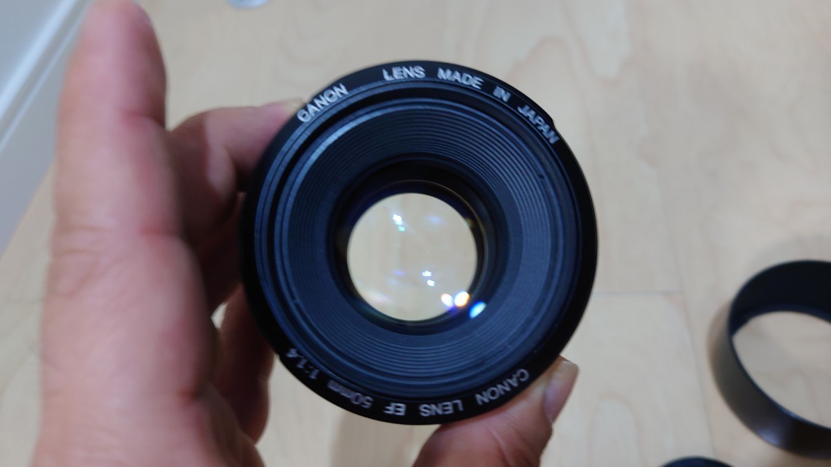 極美品】Canon EF 50mm F1.4 USM カメラレンズ 標準 単焦点 EFマウント