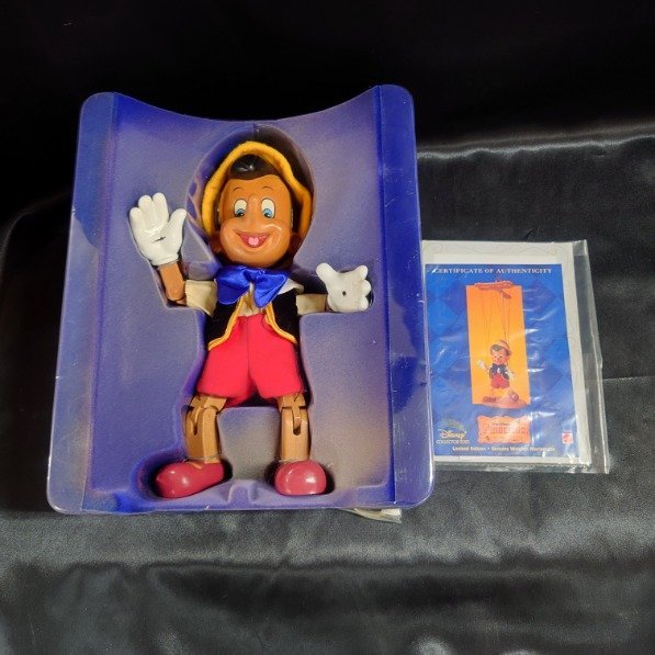 68○中古品○MATTEL マテル ピノキオ 木製 マリオネット 操り人形