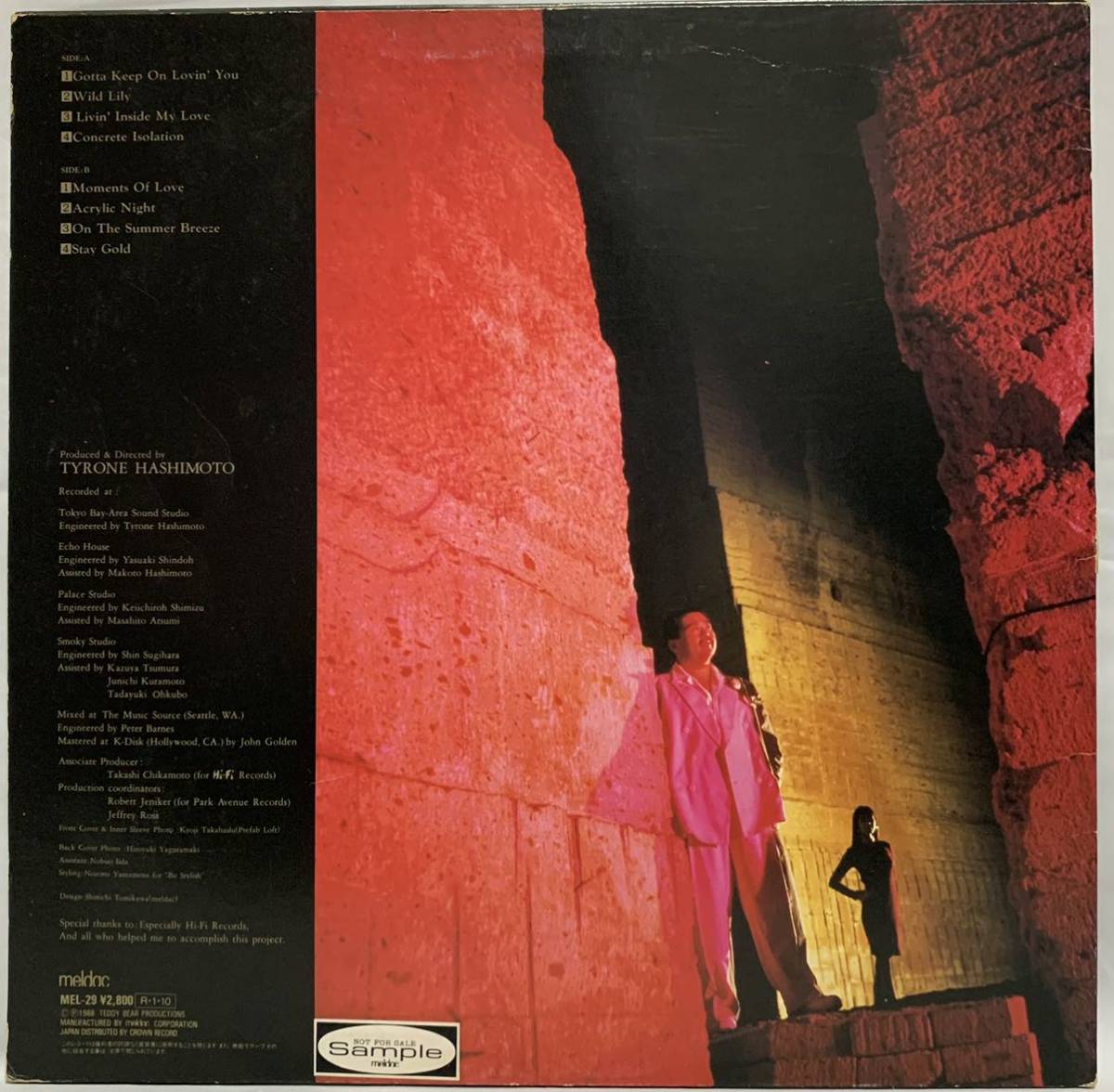 タイロン橋本 (Tyrone Hashimoto) - モーメンツ・オブ・ラヴ (Moments