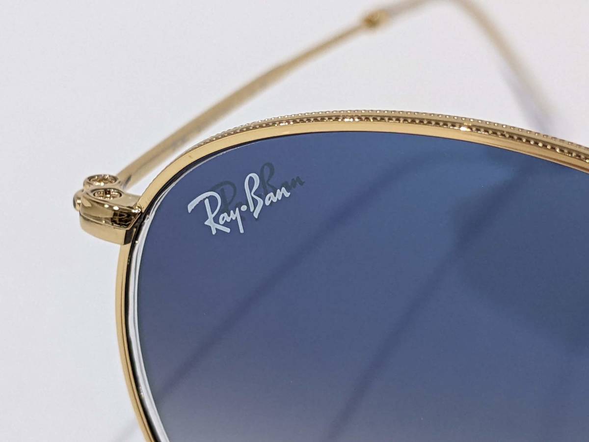 38033】Ray-Ban レイバン サングラス RB 3447-N ラウンドメタル 
