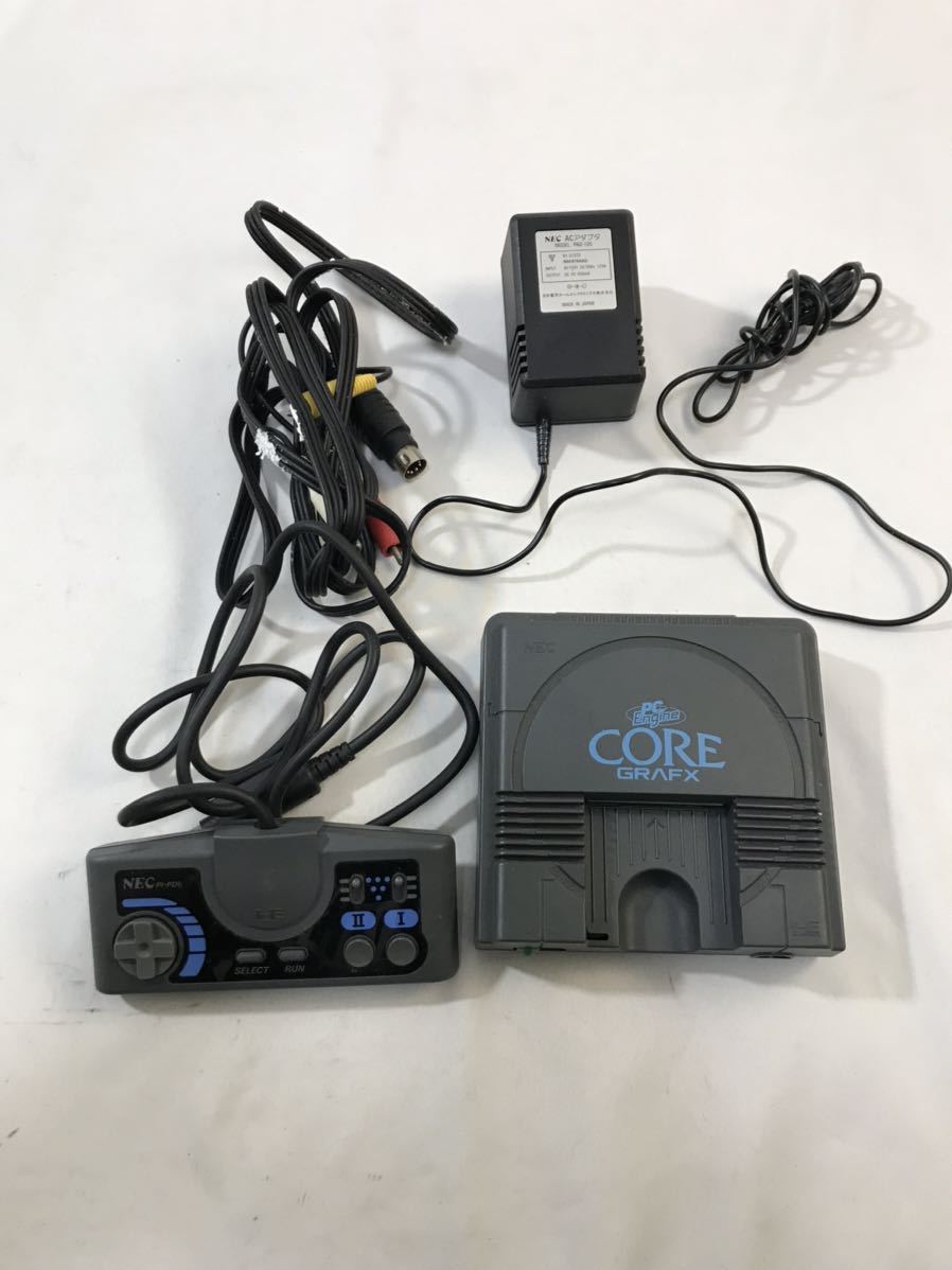 NEC PCエンジン コアグラフィックス PI-TG3 本体 ソフト9本 動作 NEC PCエンジン コアグラフィックス PI-TG3 本体 ソフト9本 動作