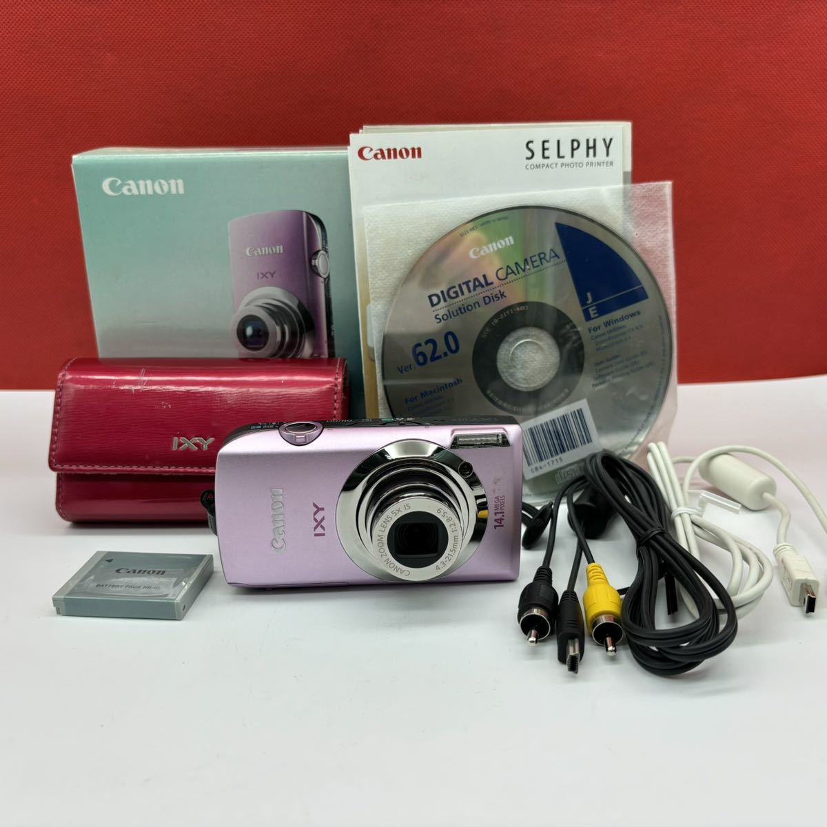 ◇ Canon IXY 10S コンパクトデジタルカメラ ピンク ZOOM LENS 5x IS